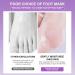 5 Pair Foot Mask - Intensive Peeling & Moisturizing Socks for Dry & Cracked Feet | Foot Spa Treatment for Men & Women - Buy Online on GoSupps.com