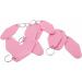 Nwsrayu 10pcs Blank Vintage Motel Keychains Bulk - Pink Vinyl HTV Printing DIY Keychain Tags - Buy Online on GoSupps.com