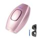 PureGlow Hair Removal IPL device hair removal hair removal device for women/men with 5 energy levels permanent pain -free hair removal for face legs arms body (pink)
