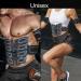 EMS Training Device - Electro Muscle Stimulator for Abdominal & Leg Muscle Building | 6 Modes 15 Intensities - Blue - Buy Online on GoSupps.com