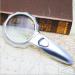 Magnifying Glasses Handheld Glass Magnifier with 6 Led Lights 4X Hd Lens Eye Protection Old Man Reading Illuminated Magnifying Glass Comfortable Anniversary - Buy Online on GoSupps.com