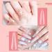 Zeyachan 96-Piece Dual Nail Forms Set - 4 Types for Nail Extension & Art | UV-Acrylic Gel Tools for Salon & DIY - Buy Online on GoSupps.com