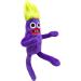 Nobody Sausage Plush Toy Cartoon Game Character Kids Toys Plushie Rainbow Friends Plush Stuffed Dolls Toys Squishy plushies Soft Toys Squishmallow Teddy Pillow Figure Toy for Kids (Sausage Purple)