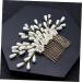 Angoily Bride Headpieces for Wedding Side Hair Comb Hair Claw Clips for Women Goody Hair Clips for Women Hair Combs for Women Crystal Hair Comb Tiara Pearl Accessories Miss - Buy Online on GoSupps.com