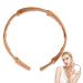 Foldable Hair Bands Foldable Headband Foldable Travel Headband Telescopic Folding Headband Multipurpose Hair Hoop Hair Clips Hair Accessories for Business Trips Daily Outing Turmeric