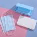Portable dustproof and Moisture Resistant Plastic Portable Disposable mask Storage Box Blue19*11*1.2cm - Buy Online on GoSupps.com