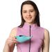 HealthGoodsIn - Porcelain Ceramic Neti Pot for Nasal Cleansing Turquoise | Neti Pot with 5 Sachets of Neti Salt + Instructions Leaflet | Natural Treatment for Sinus Infection and Congestion - Buy Online on GoSupps.com