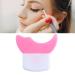 Eyelash Applicator Baffle Eyelash Mascara Smear Shield Double Arc Smoothing Surfaces Perfect Fitting for All Face Shapes (Peach Pink)