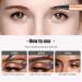 3D Microblading Eyebrow Pencil Waterproof with 4 Fork Tip for Natural Eyebrows Precise Pencil for Women and Beginners Long Lasting for Daily Use (Light Brown) - Buy Online on GoSupps.com