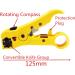 Yangoutool Coax Cable Crimper Kit - Adjustable Compression Tool for RG6/RG11/RG59 Coaxial Cables - Buy Online on GoSupps.com
