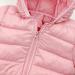 Pink Kids Puffer Jacket - Winter Hooded Coat for Boys and Girls (3-4 Years) - Buy Online on GoSupps.com