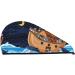 Ultra Plush Microfiber Hair Towel Wrap - Ultra Absorbent Turban for Curly Long & Thick Hair | Noah's Ark Ocean Scene - Buy Online on GoSupps.com