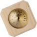Premium Wooden Sauna Hygrothermograph | Accurate Wall-Mounted Hygrometer for Optimal Humidity & Temperature Control - Buy Online on GoSupps.com