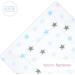 Baby Swaddle Wrap Blanket - Newborn Cotton Swaddling Sleeping Bag 0-3 Months (Blue Stars) - Buy Online on GoSupps.com