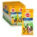 Pedigree Dentastix DAILY Fresh dental nack for medium -sized dogs - Hundeleckerli with active ingredients for every day - for healthy teeth and a fresh breath - 70 sticks (10 x 7 pieces) 180 g (10 pack) medium -sized dogs single