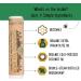 Portland Bee Balm Oregon Mint Lip Balm - All Natural Handmade Beeswax Formula - 3 Count - Buy Online on GoSupps.com
