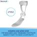 AFOSwedish Foot Support - Drop Foot Stabilizer for Men - Moldable & Lightweight Polyethylene - Left Foot - Buy Online on GoSupps.com