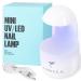 TOMICCA Mini Nail Lamp - UV/LED Nail Dryer UV Light for Nails for Gel Nail Polish Nail Tips and Nail Extensions Nail Art Tools for Starters Home DIY Professionals Salon 1.UV Nail Lamp
