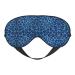 Leopard Skin Animal Print Fashion Block Out Light Eye Mask 7.9X4 inch for Air Travel Full Night Sleeping