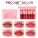 6 Colors Peach Lip Tint Stain Set | Long-Lasting Korean Lip Gloss | Multi-Use Non-Sticky Lip & Cheek Tint | Shop Internationally - Buy Online on GoSupps.com