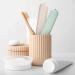 Buy Wugongshan Travel Toothbrush Set - 4 Portable Toothbrushes with Protective Cases | Ideal for Travel & Storage - Buy Online on GoSupps.com