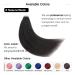 SUYAA 18 Inch Natural Black Kinky Straight Tape in Hair Extensions - 20PCS Skin Weft Human Hair Extensions for Women - 50g/Pack, 1B Natural Black - Buy Online on GoSupps.com