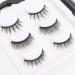 Natural Look Magnetic Eyelashes Set - 3D Reusable False Lashes with Black Magnetic Eyeliner, Waterproof and Easy to Wear - Buy Online on GoSupps.com