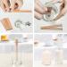 100 pcs Wooden Candle Wicks for Candle Making - 6 inch Crackling Wood Wicks with Metal Base Clips - 50 Sets - Buy Online on GoSupps.com