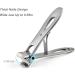 Qtynudy Nail Clipper Set Thick Toenail & Fingernail Cutter with Wide Jaw Opening Stainless Steel Nail File Ingrown Manicure Pedicure Kit for Men & Women Silver - Buy Online on GoSupps.com