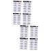 FOMIYES 8 Pcs Eyebrow Stickers Waterproof Stickers Semi Permanent Eyebrows Eyebrow Tool Transfer Stickers 3d