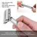 Premium Manual Razor for Men | Double-Sided Beard Cutter & Stainless Steel Hair Removal Tool | Portable Facial Care Essentials - Buy Online on GoSupps.com