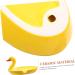Amosfun Ceramic Swan Soap Dish Travel Soap Case Soap Dispenser Cute Shower Organizer Travel Ceramic Soap Holder Self Soap Container Self Draining Soap Dish Soap Dish for Shower Little Duck Yellow 15X10.5X9CM - Buy Online on GoSupps.com