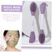 scruber Facial Scrubber for Silicone wash Scrubber Tools Brush applicator Brush Silicone Scrubber wash Scrubber Plastic Clean - Buy Online on GoSupps.com