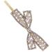ifundom bow hairpin hair barrettes for women wedding hairpin hair clips for styling bobby hair pin bowknot hairpin hair accessories for women wedding side clip bangs alloy bridesmaid
