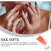 dijiusidy 1 Set Press on Nails Almond Fingernails Stick Solid Color Full Cover Art Decals Salon Supplies DIY Decorations No.7 orange - Buy Online on GoSupps.com