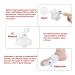 Big Toe Bunion Relief Pads with PE Bracket - 1 Pair/Set for Men & Women | Toe Separator, Corrector, and Pain Relief - Buy Online on GoSupps.com
