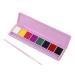 Mikinona 1 Set Graphic Liner Eyeshadow Palette Makeup Pallete Powder Water Activated Face Paints 1 count (Pack of 1) Multi