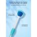 Oral Hygiene Brush & Tongue Cleaning Gel Set - Perfect Mother's Day Gift for Fresh Breath & Oral Health - BXA577 Himmelblau - Buy Online on GoSupps.com