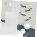 Buy 2pcs Eyelash Extension Glass Tray - Eyelash Holder Palette for Perfect Extensions | International Shipping Available - Buy Online on GoSupps.com