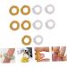 Frcolor 10-Piece Finger Massage Ring Set | Voltage Reducer & Acupressure Tools | Mini Stainless Steel Massage Devices for Pain Relief - Buy Online on GoSupps.com