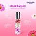 Blossom Scented Roll on Lip Gloss 3 Pack Mini Gift Set - Strawberry, Watermelon, Mango | Infused with Real Flowers | Made in USA | 0.3 fl. oz./9ml - Buy Online on GoSupps.com