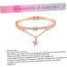 Beaupretty High-Quality Handcrafted Rose Gold Bracelet for Women | Stylish Star Arm Loop - Perfect Gift | 19.5*1.2cm - Buy Online on GoSupps.com