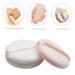 6 Pack 4 Inch Ultra Soft Washable Cotton Powder Puff Set - Large Round Loose Powder Puffs - Multicolor Mix - Buy Online on GoSupps.com