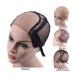 4X4 U-Part Lace Wig Caps | Adjustable Straps for Wig Making | Black M (54cm) - Perfect for DIY Wigs - Buy Online on GoSupps.com
