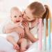 Shop Kauring Baby Bite Ring Set - Silicone Bite Rings & Tubes for Teething Relief (3 Pack with Cleaning Brushes) - Buy Online on GoSupps.com