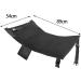 Gralara Portable Children's Aircraft Footrest - Foldable Leg Support High-Strength Hammock for Travel 89cm x 54cm - Buy Online on GoSupps.com
