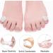 10 Pieces Silicone Toe Spreader - Gel Separator for Overlapping & Hammer Toes Pain Relief - Unisex Solution for Comfort - Buy Online on GoSupps.com
