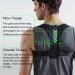 Posture Corrector Back Brace for Men & Women | Upper Spine Support & Pain Relief | Black - Buy Online on GoSupps.com