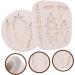 Alipis 4 Pcs Leaf Mold Baking Cakes Molds Candle Decor Candy Mold Xmas Fondant Molds Resin Molds Palm Multi-Function Fondant Mold Soap Silicone Molds DIY Clay Silica Gel White Small Cake - Buy Online on GoSupps.com