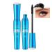 EONFAVE 5D Black Mascara Mascara Waterproof Sweat Proof Mascara for Extra Long Lashes for Volume and Definition False Eyelashes Volumizing and Curling